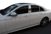 Mercedes E-klass W213 2016–2023 Stolplister (rostfritt stål) foto 1
