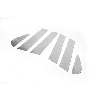 Stolplister (rostfritt stål) Peugeot 508 2010–2018 foto 3