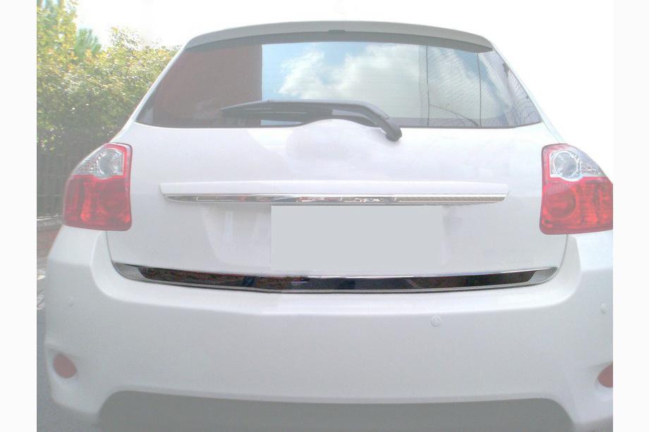 Toyota Auris 2007–2012 Kantlist för bagagelucka (rostfritt stål) Image