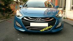 Hyundai I-30 2012–2017 Lister till nedre grill, typ 2 (rostfritt stål) foto 2