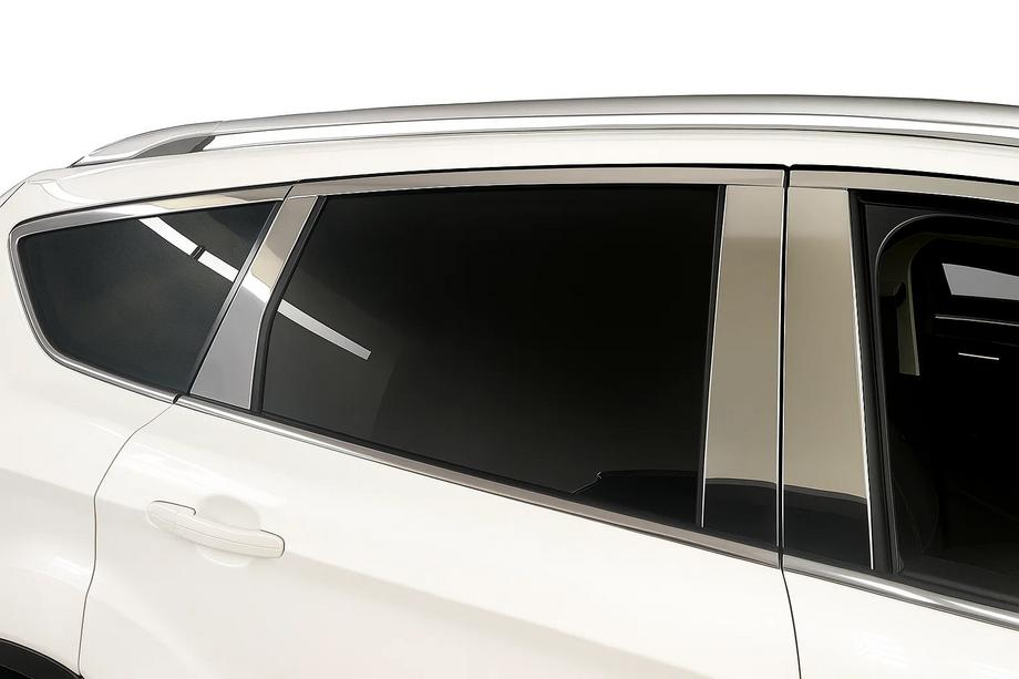 Ford Kuga 2008–2013 Dörrstolpslist (rostfritt stål) Image