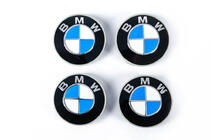 BMW OEM V4 fälgcentrumkåpor 68/64.5 mm (4 st) foto 2
