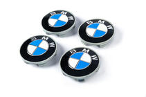 BMW OEM V4 fälgcentrumkåpor 68/64.5 mm (4 st) foto 1