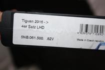 Volkswagen Tiguan 2016–2023 Gummimattor (4 st, original) foto 2