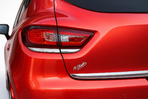 Renault Clio IV 2012–2019 Baklyktelister (2 st, svart krom) foto 3