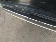 Mercedes Vito W639 2004–2014 Bakre stötfångarskydd, svart krom (OmsaLine, rostfritt stål) foto 4