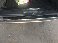 Mercedes Viano 2004–2014 Bakre stötfångarskydd Svart krom OmsaLine (rostfritt) foto 6