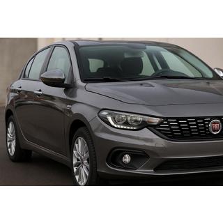 Backspegelkåpor, svart krom (2 st, plast) Fiat Tipo 2016– foto 1