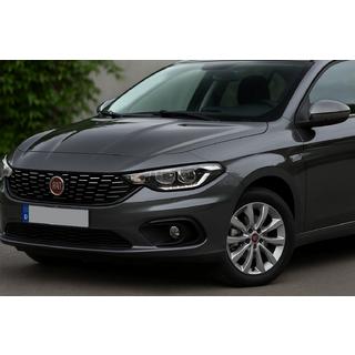 Backspegelkåpor, svart krom (2 st, plast) Fiat Tipo 2016– foto 2