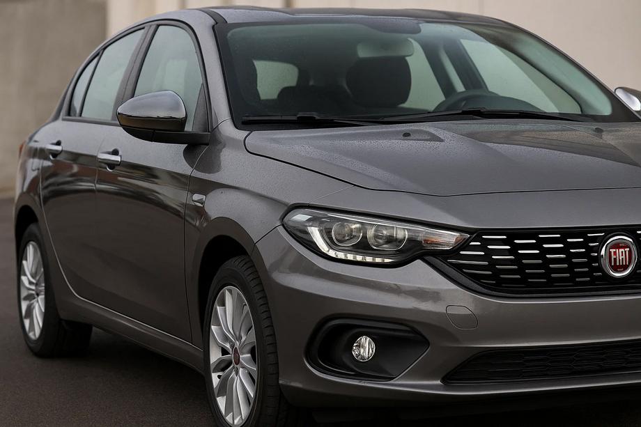 Fiat Tipo 2016– Backspegelkåpor, svart krom (2 st, plast) Image