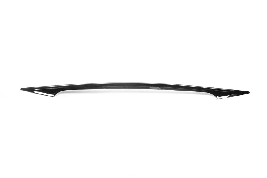 Nissan Qashqai 2014–2021 List ovanför registreringsskylten – svart krom (rostfritt) Image