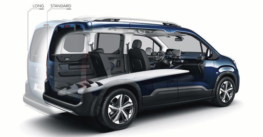 Kompaktbilen Peugeot Rifter: ny bil i den franska tillverkarens modellutbud