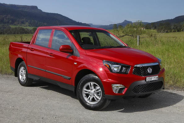 Test av pick-upen Ssangyong Actyon Sports