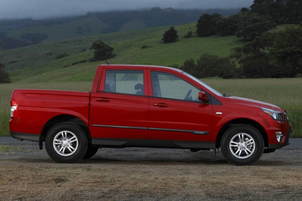 Test av pick-upen Ssangyong Actyon Sports