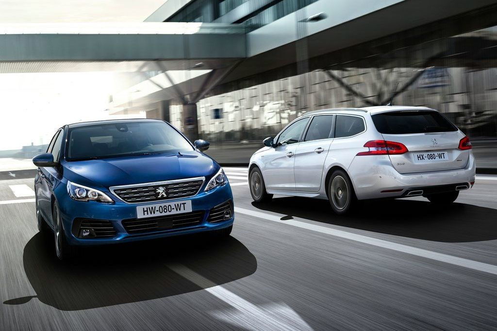 Uppdaterade kombimodellen Peugeot 308 SW