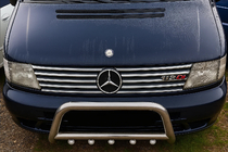Mercedes Vito W638 1996–2003 Grillister (V-class, rostfritt stål) foto 3