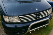 Mercedes Vito W638 1996–2003 Grillister (V-class, rostfritt stål) foto 1