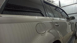 Mercedes GL class X164 2006–2012 Nedre fönsterlister (6 st, rostfritt stål) foto 7