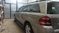 Mercedes GL class X164 2006–2012 Nedre fönsterlister (6 st, rostfritt stål) foto 10