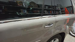 Mercedes GL class X164 2006–2012 Nedre fönsterlister (6 st, rostfritt stål) foto 12