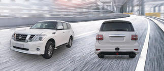 Nissan Patrol Y62 2010–2024 Bodykit-sats V1 (2016↗) foto 2