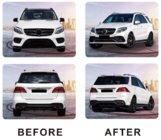 Mercedes GLE/ML сlass W166 2011–2018 Karosskit GLE63 AMG (med bakre diffusor) foto 2