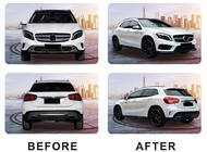 Mercedes GLA X156 2014–2019 AMG bodykit (komplett stötfångarkit) foto 2