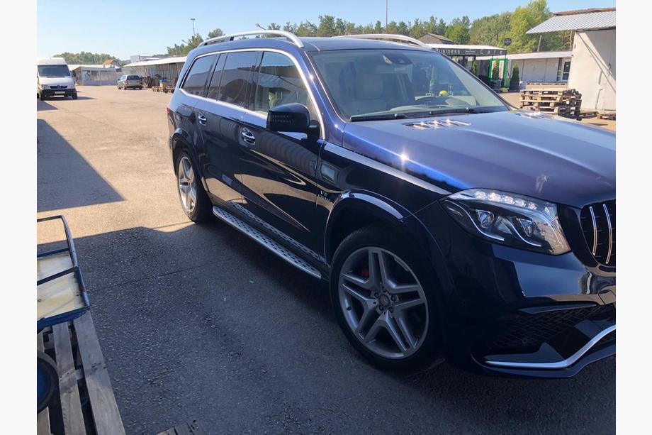 Mercedes GL/GLS-klass X166 2012–2019 AMG V1 karosserikit med komplett stötfångare (GLS63) Foto 3