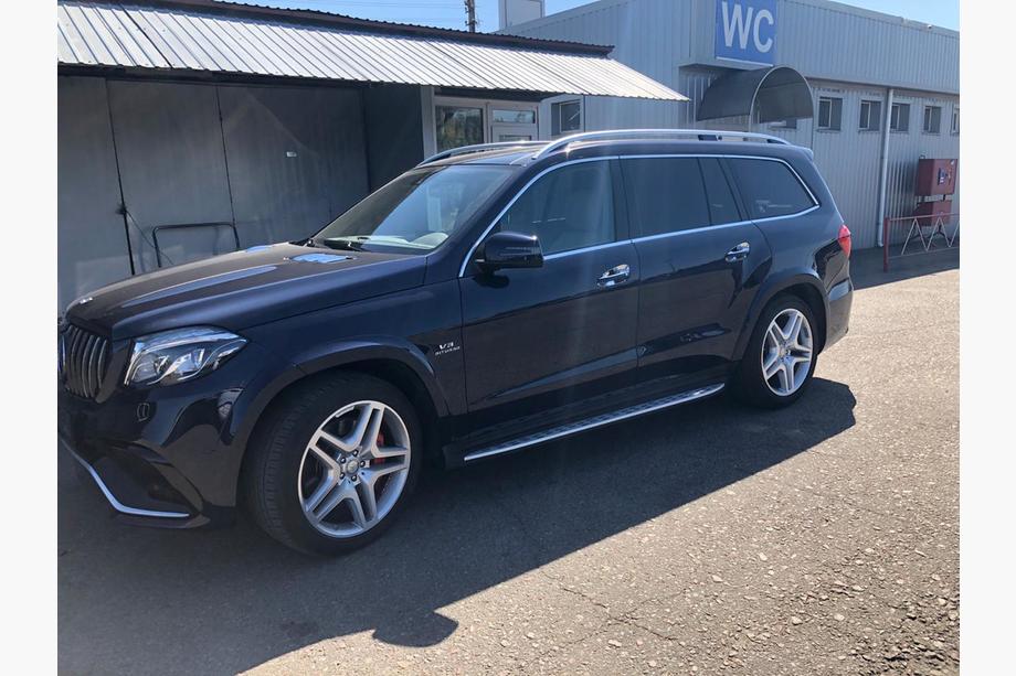 Mercedes GL/GLS-klass X166 2012–2019 AMG V1 karosserikit med komplett stötfångare (GLS63) Foto 4