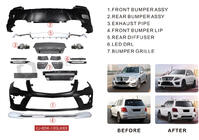 Mercedes GLK сlass X204 2008–2015 AMG bodykit (komplett stötfångarkit) foto 25