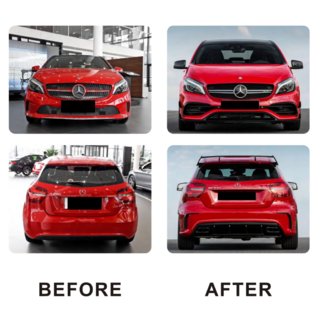 Karosserikit (A45 AMG) Mercedes A-сlass W176 2012–2018 foto 2