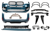 BMW X5 F15 2013–2018 Komplett bodykit med avgassystem (X5M) foto 2