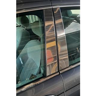 Stolplister (rostfritt stål) Jaguar X-Type 2001–2009 foto 4
