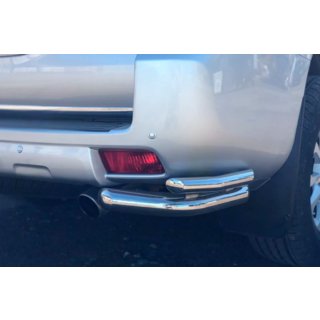 Bakre hörnskydd AK003-Подвійний (rostfritt stål) Toyota Land Cruiser Prado 150 2009–2023 foto 2