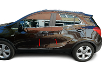 Opel Mokka 2012–2021 Dörrlister Tit-designs (rostfritt stål) foto 1