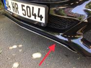 Mercedes C-class W205 2014–2021 Stötfångarskydd (rostfritt stål) foto 2