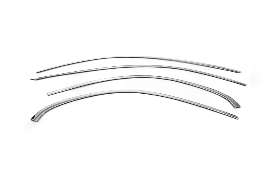 Mercedes C-class W205 2014–2021 Övre fönsterlist (rostfritt stål) Foto 2