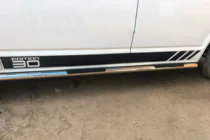 Volkswagen T6 2015–2024 Sidorör (2 st, rostfritt stål) foto 5