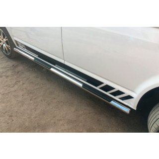 Sidorör (2 st, rostfritt stål) Volkswagen T6 2015–2024 foto 4