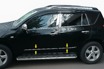 Toyota Rav 4 2006–2013 Dörrlist (rostfritt stål) foto 3