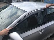 Skoda Rapid 2012–2019 Vindavvisare för sidorutor med kromlist SD (4 st, Niken) foto 4