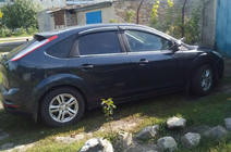 Ford Focus II 2005–2008 Vindavvisare med kromlist SD/HB (4 st, Niken) foto 2