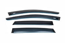 Volkswagen Polo 2010–2017 Vindavvisare för sidorutor HB (4 st, Niken) foto 2