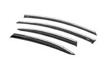 Honda Civic Sedan VIII 2006–2011 Vindavvisare med kromlist (4 st, Niken) foto 3