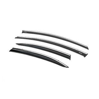 Vindavvisare med kromlist (4 st, Niken) Honda Civic Sedan VIII 2006–2011 foto 3