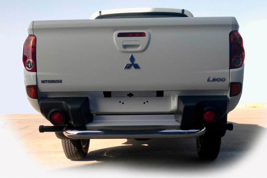 Mitsubishi L200 2006–2015 Bakre skyddsbåge AK007 (rostfritt) Image