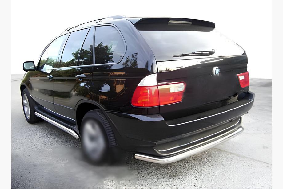 BMW X5 E53 1999–2006 Bakre skyddsbåge Special (rostfritt) Image