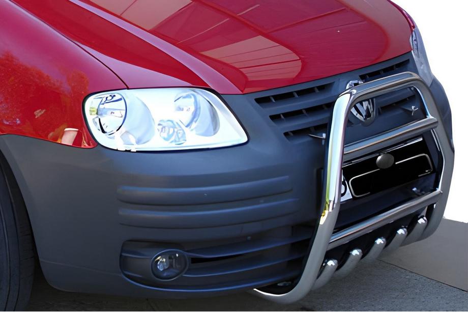 Volkswagen Caddy 2004–2010 Frontbåge QT007 (rostfritt stål) Image