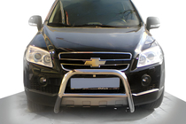 Chevrolet Captiva 2006–2019 Främre frontbåge WT005 (rostfritt stål) foto 1