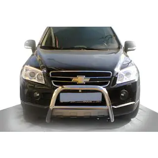 Främre frontbåge WT005 (rostfritt stål) Chevrolet Captiva 2006–2019